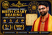 provide an accurate vedic astrology birth chart reading