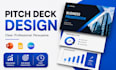 pitch deck, presentation design, investor deck, powerpoint, google slides