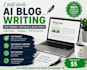 write SEO optimized ai blog posts and articles