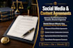 draft custom influencer contracts and social media agreements