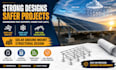 design roof load wind snow calculations solar ground mount in USA