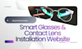 develop smart glass, contact lens installation website