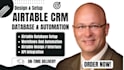 setup airtable database, airtable crm, airtable automation, softr webpage