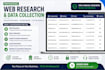 professional internet research web research and online data collection