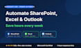 automate sharepoint, excel and outlook using power automate