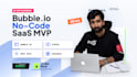 build a bubble io no code web app or saas mvp