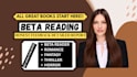 beta reader, romance beta reader, beta reader fantasy, thriller beta reader