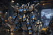design sci fi mecha and robot concept art