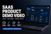create a professional saas product demo video for your app