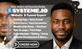 build systeme io website systeme io landing page systeme io sales funnel