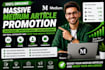 do massive medium article promotion, medium followers to increase engagement