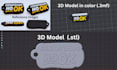 convert your 2d image to 3d printable keychain model