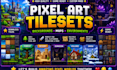 design pixel art tilesets, backgrounds, and game environments