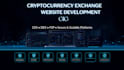 develop a secure cryptocurrency cex and dex exchange and trading website