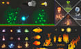 create custom pixel art vfx, spell effects and game animations