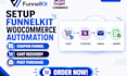 setup funnelkit woocommerce coupon funnelkit automation cart flow post purchase