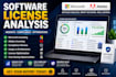 analyze software licenses and provide compliance recommendations