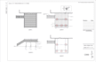 provide deck permit drawing, patio plan, pergola design, autocad blueprint set