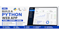 build a full stack python flask fastapi web application