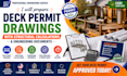 prepare deck permit drawings with structural calculations engineering documents