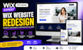 design and redesign wix harmony, wix studio website, wix fix