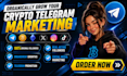 grow crypto telegram promotion, crypto telegram marketing