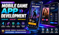 do mobile games app development, flutter app, dating app, crypto wallet app