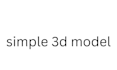 create simple 3d model for 3d printing