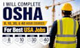 osha 8, 10, 30 and 40 hour courses