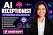 n8n ai receptionist vapi retell ai calling agent automation