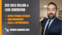 iwill do b2b cold calling and lead generation in spanish