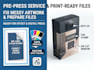 finalizing file for printing and technical design