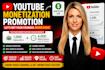 promote your youtube channel for monetization