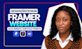 design a high converting framer website for your saas startup