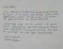 do neat handwritten assignments, notes, and personal letters