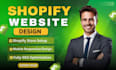 build shopify website, design or redesign shopify store, dropshipping store
