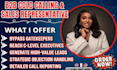 be your b2b cold caller sales representative