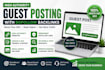 publish guest posts with SEO backlinks