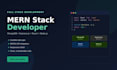 create, mern design using react js as a full stack developer
