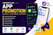 android ios app promotion, app install, game marketing and google ads campaign