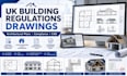 create UK building regulations drawing and architectural plans approval