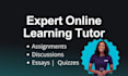 do walden, sophia learning, straighterline tasks, purdue study com, wgu global