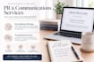 develop press release, create social media caption, provide copywriting service