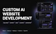 ai website development, ai web app, ai chatbot