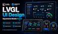 design professional lvgl and squareline studio embedded UI