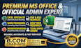 be your ms office, excel data entry and office admin expert