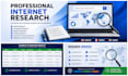 do internet research and data collection
