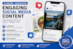 write engaging social media posts using ai and human editing