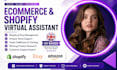 be your ecommerce virtual assistant and shopify etsy amazon store manager