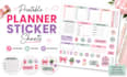 design cute printable planner sticker sheets
